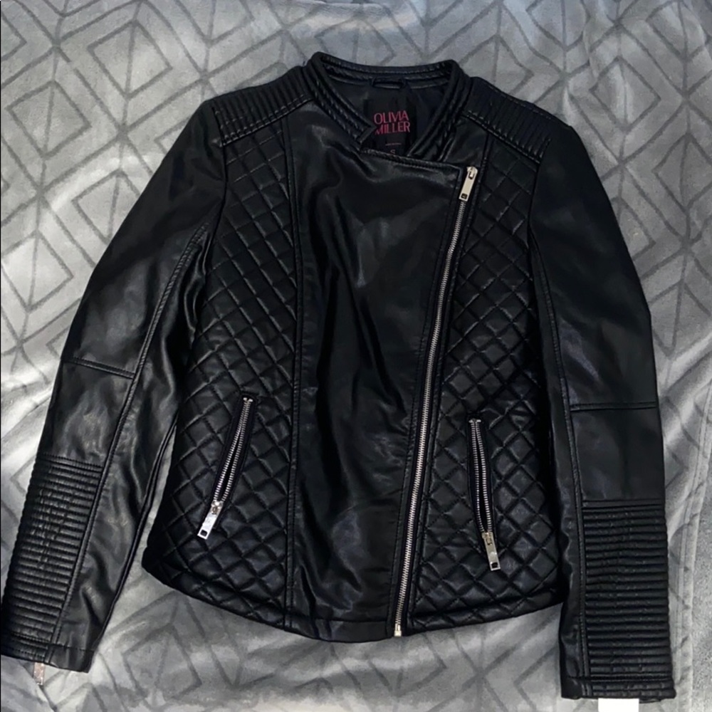 Leather jacket